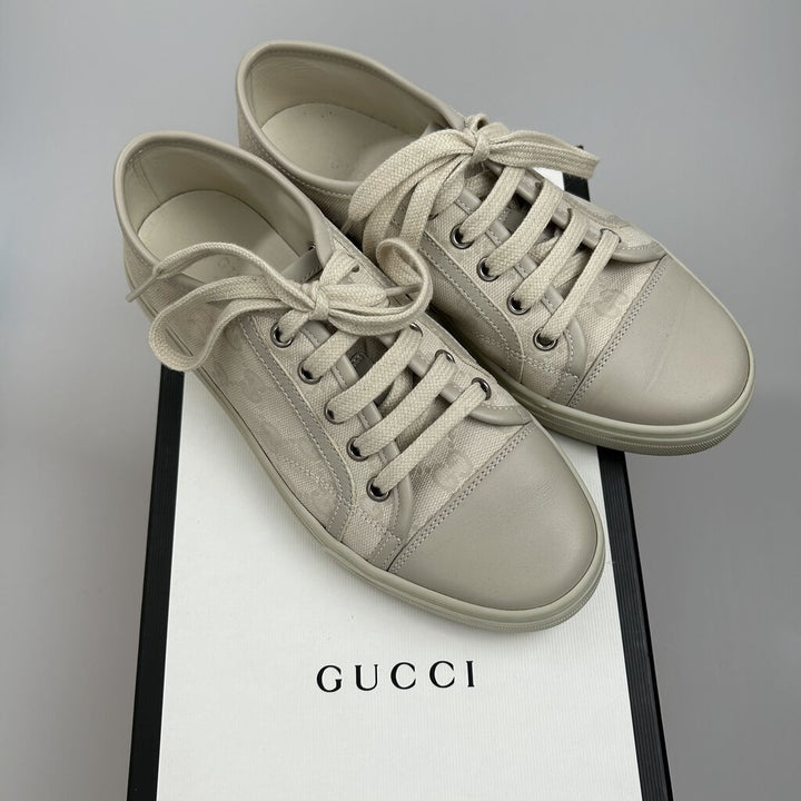 Gucci Ace GG cotton washed w/box