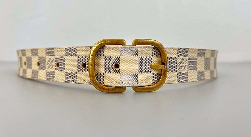 Louis Vuitton Damier Azur City Belt