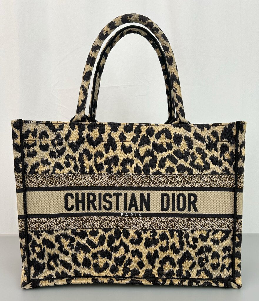 Dior 2021 Leopard Book Tote