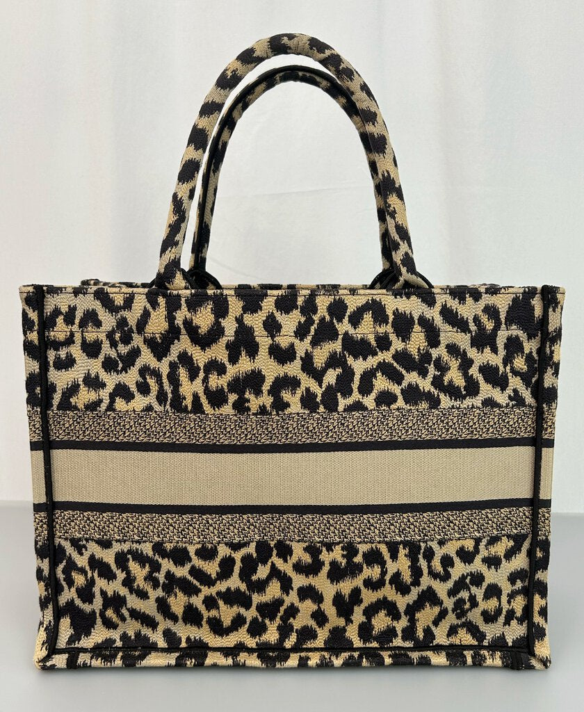 Dior 2021 Leopard Book Tote