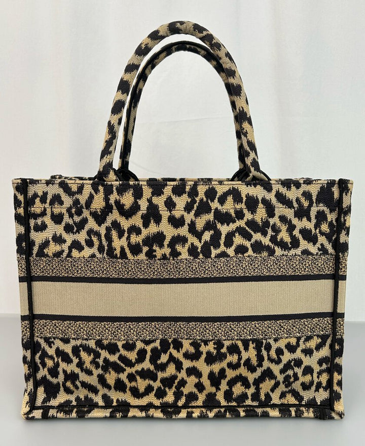 Dior 2021 Leopard Book Tote