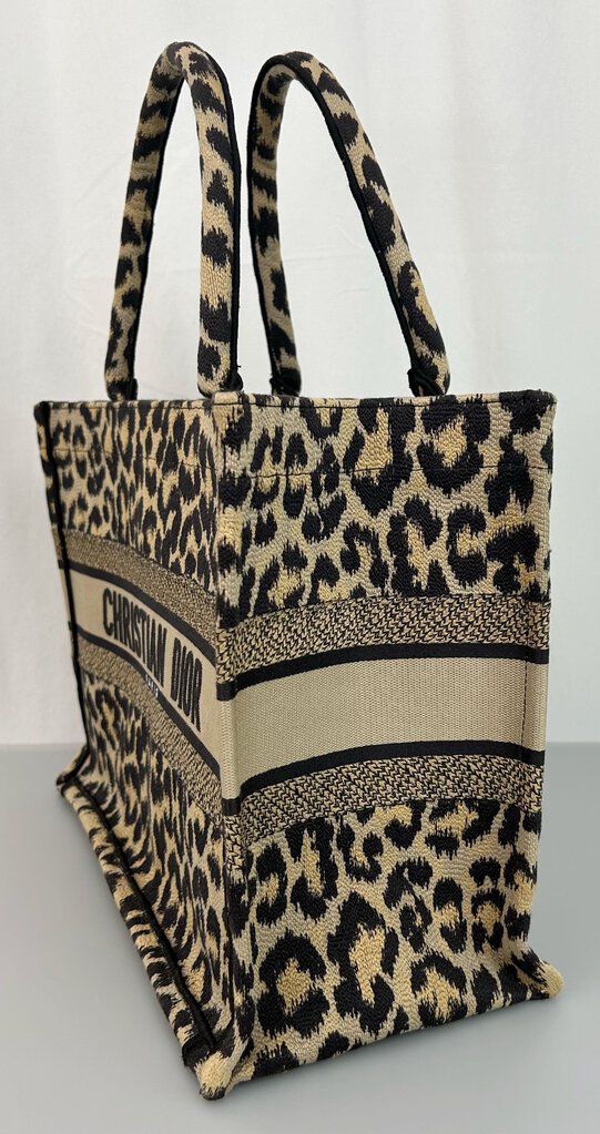 Dior 2021 Leopard Book Tote