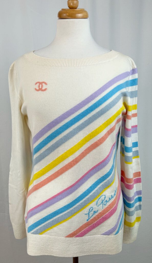 Chanel 2019 runway LaPausa sweater (size 44/L)