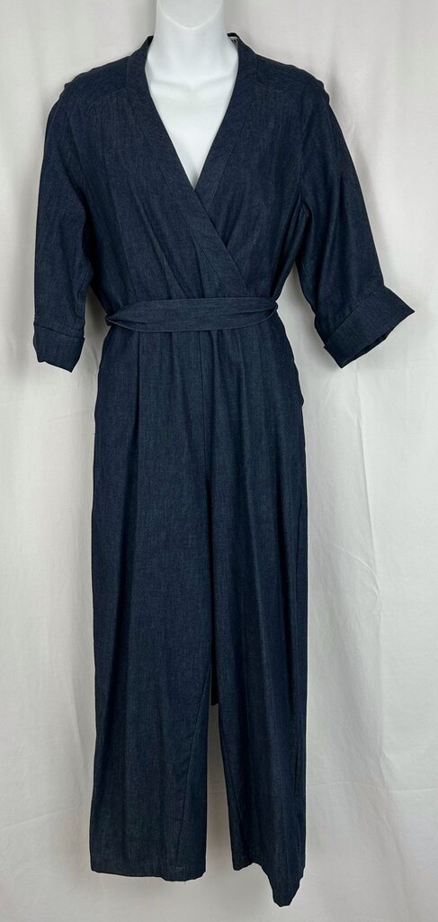Whistles faux wrap belted jumpsuit (S)