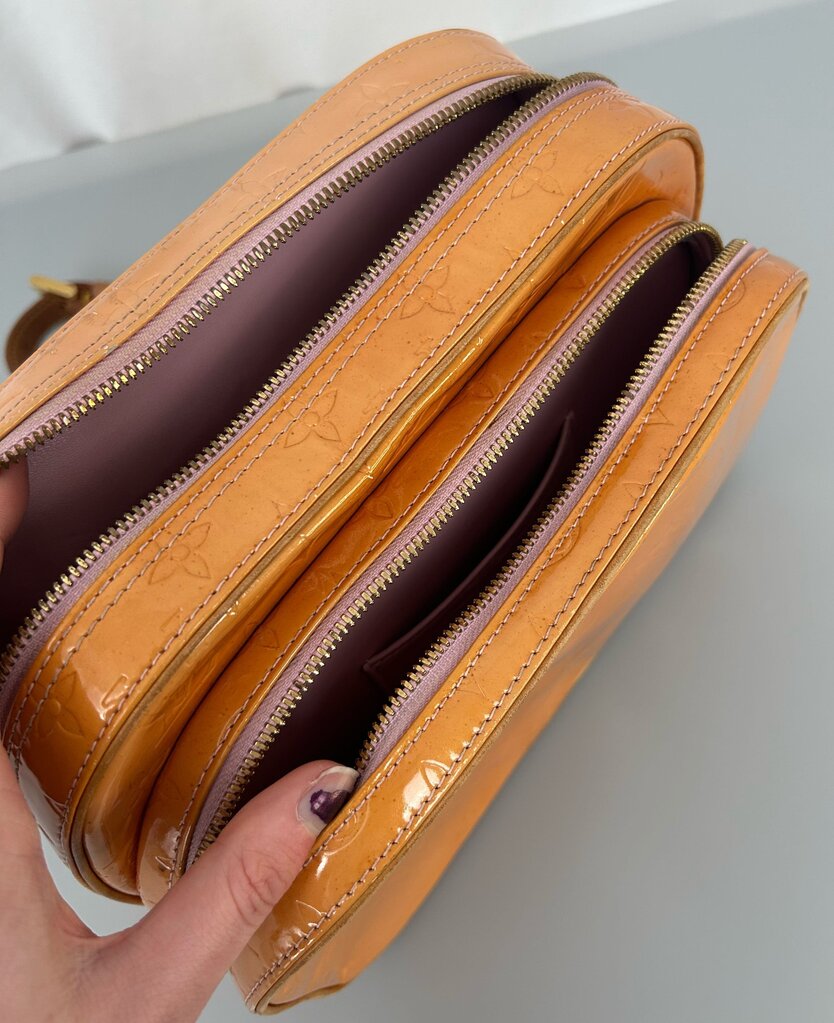 Louis Vuitton "Marshmallow" 1999 vernis backpack