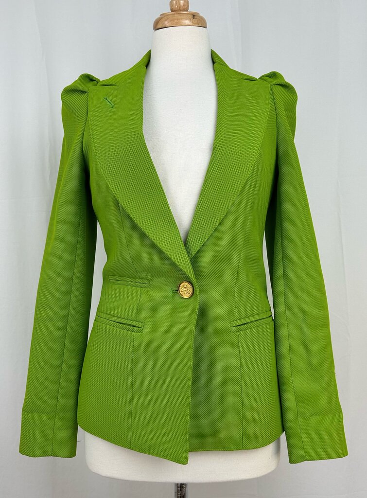 Smythe single button puff blazer (size 4)