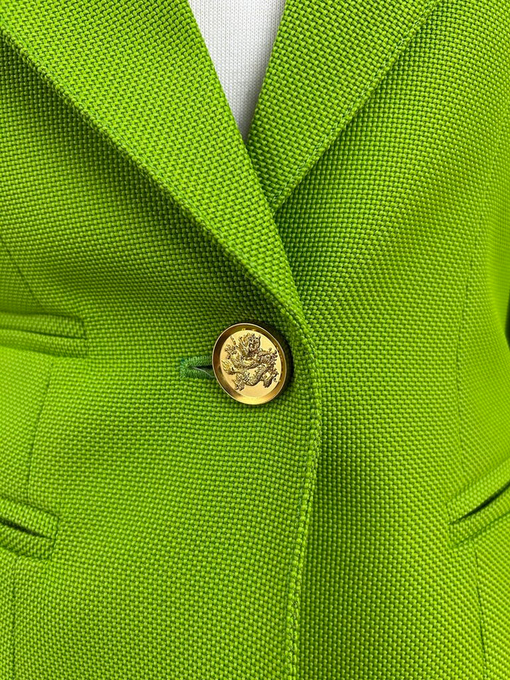 Smythe single button puff blazer (size 4)