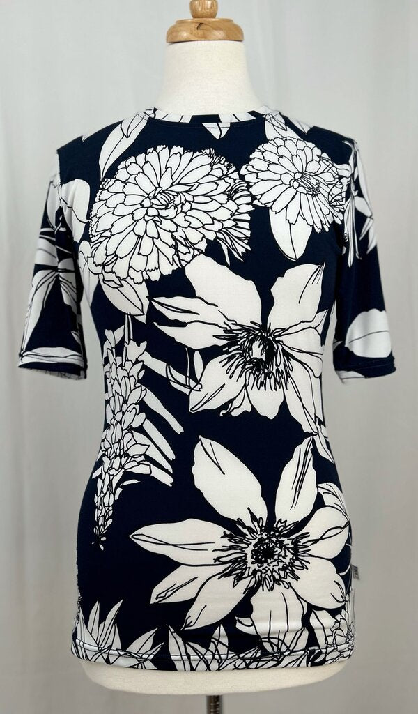 Melanie Jacqueline floral print top (M)