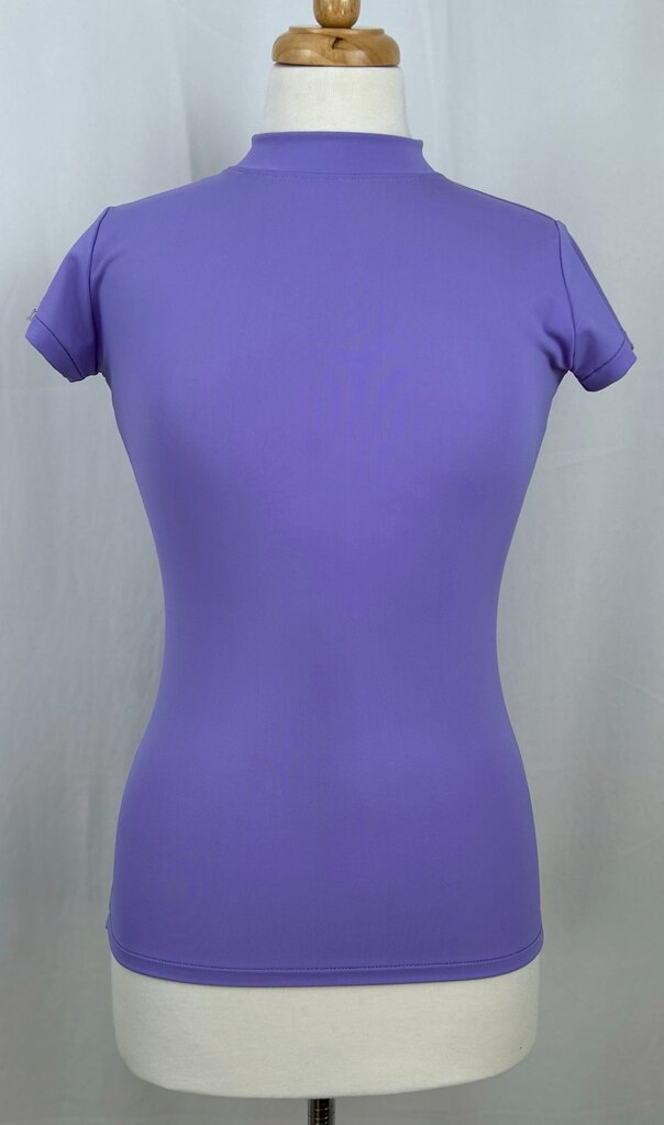 Sooley mock neck stretchy crop (S)
