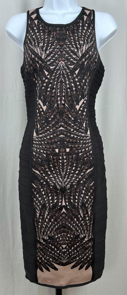 Herve Leger beaded bandage dress (S)