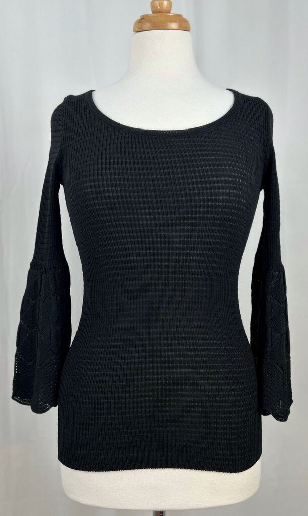 Missoni bell sleeve knit top (XS/S)