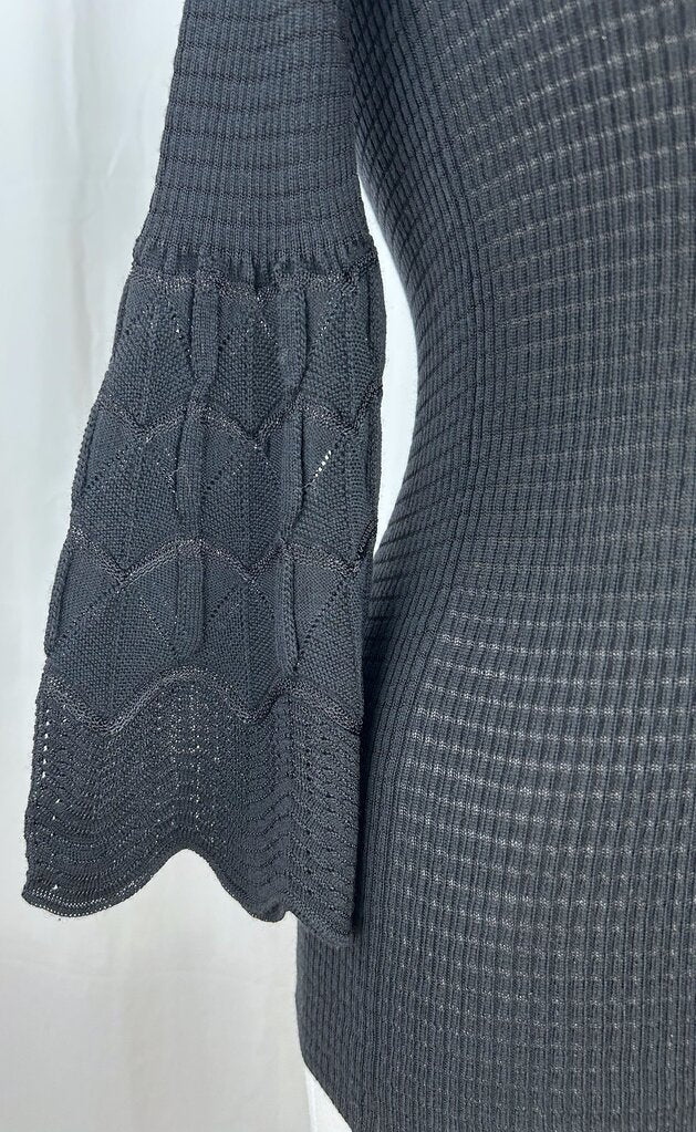Missoni bell sleeve knit top (XS/S)