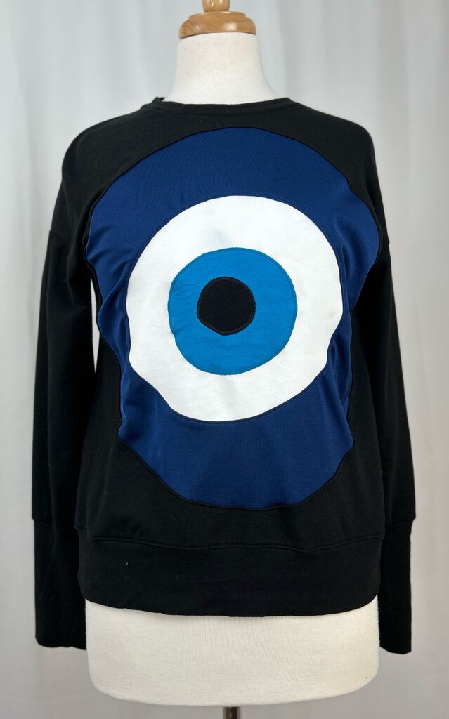 Melanie Jacqueline evil eye crewneck (M/L)