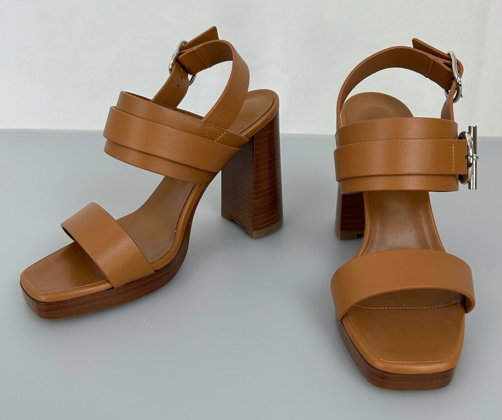 Hermes Keen block heel sandal (size 5.5)