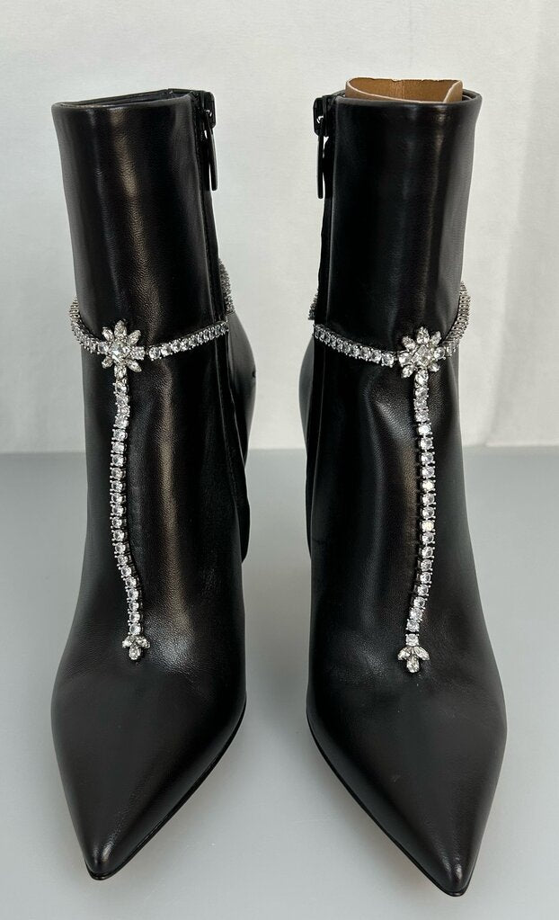 Gianvito Rossi NIB "Brilliant" Bootie w/crystals (size 5)