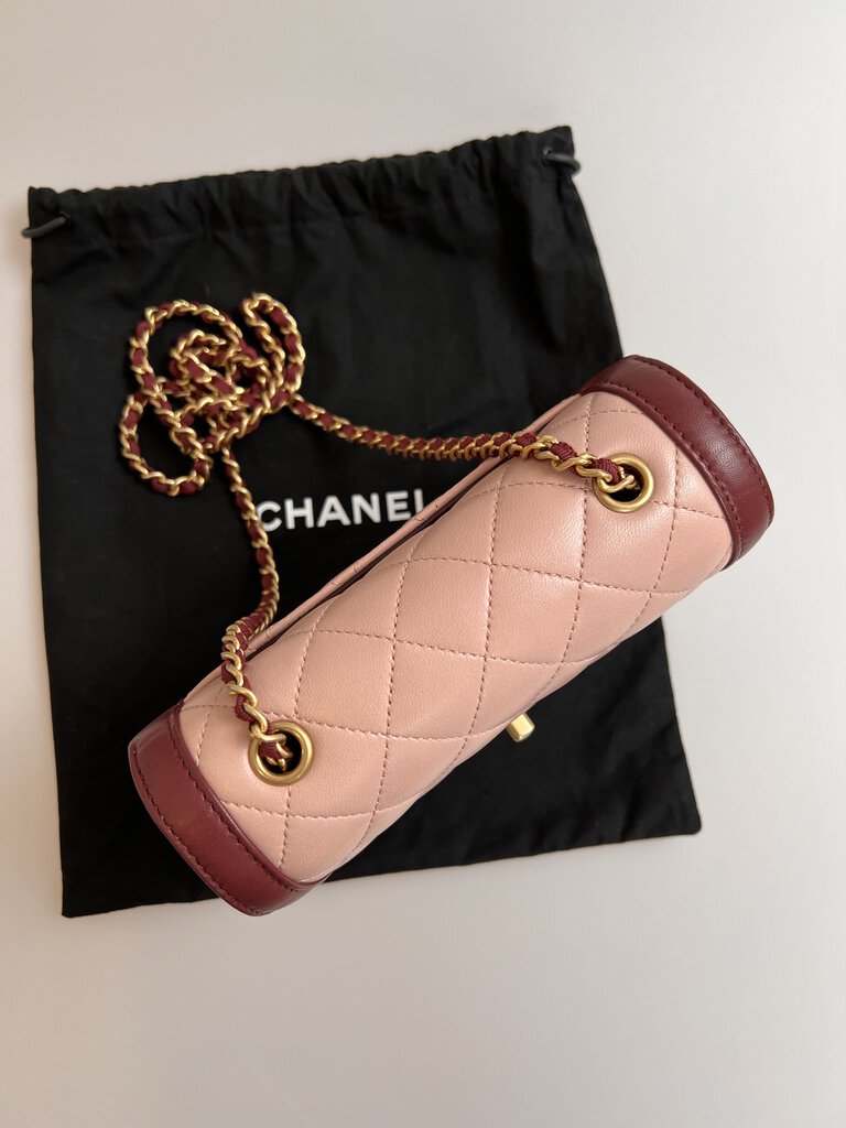 Chanel Lambskin 23-series Mini square flap