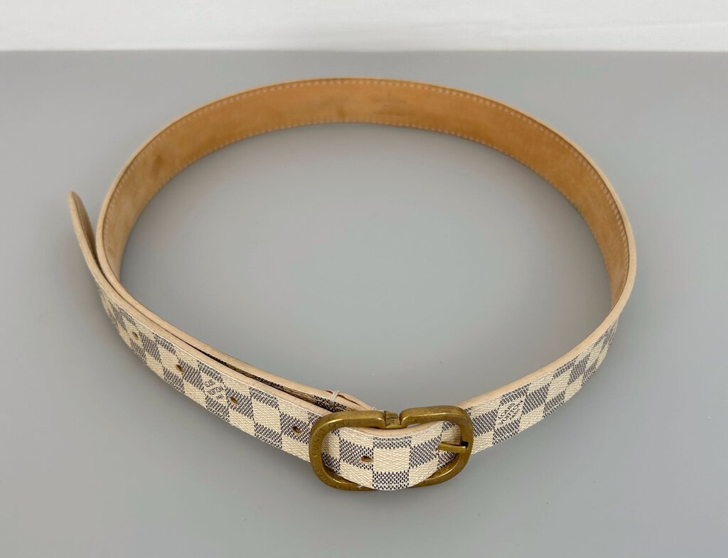 Louis Vuitton Damier Azur City Belt