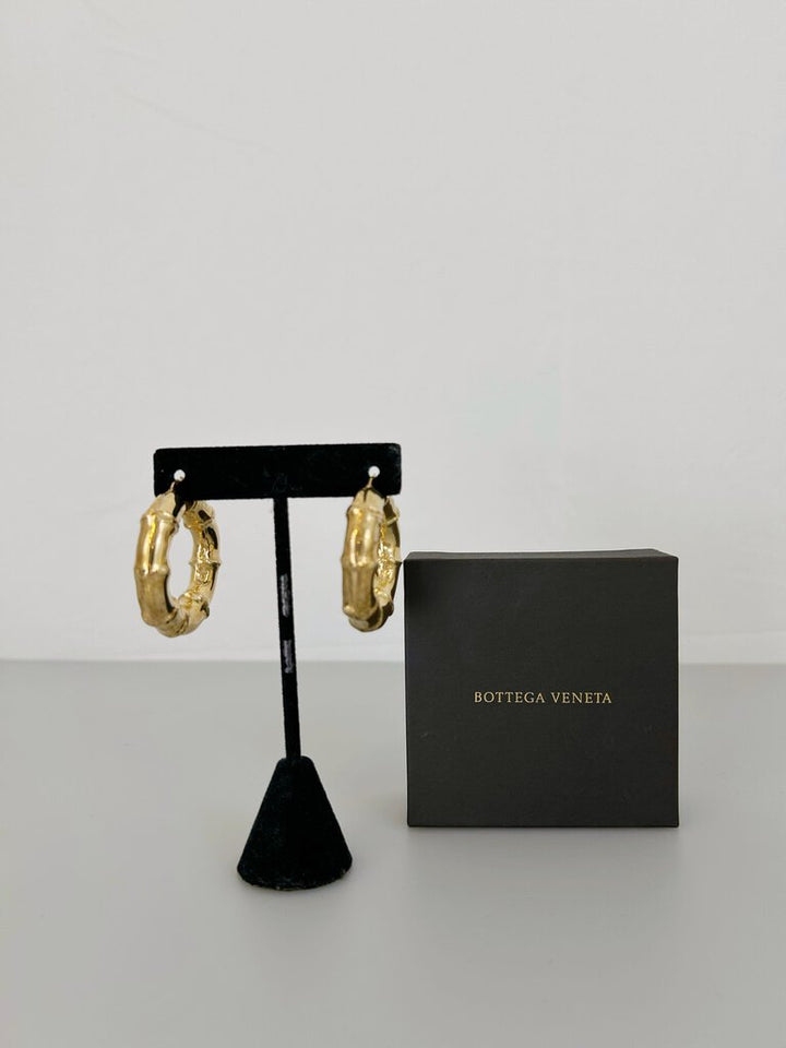 Bottega Veneta bamboo hoops