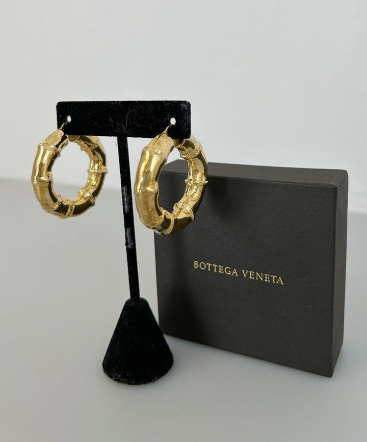 Bottega Veneta bamboo hoops