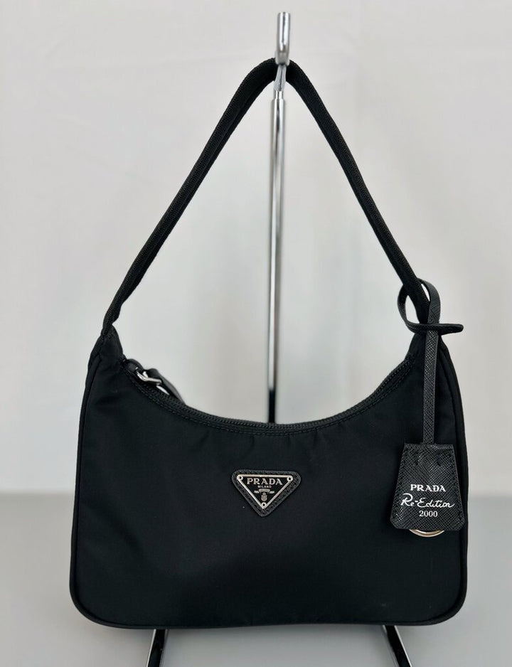 Prada re-edition mini shoulder bag