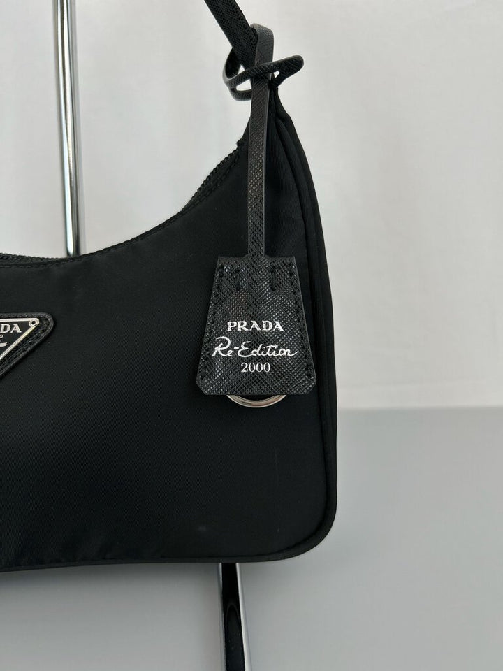 Prada re-edition mini shoulder bag