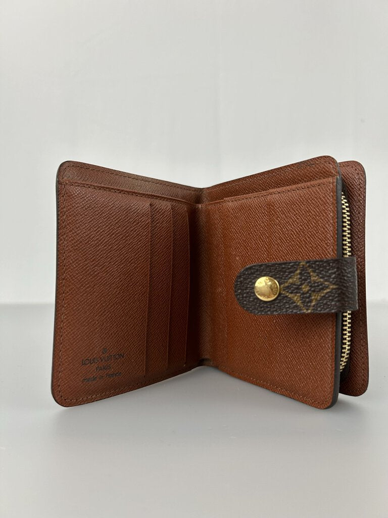 Louis Vuitton compact monogram wallet