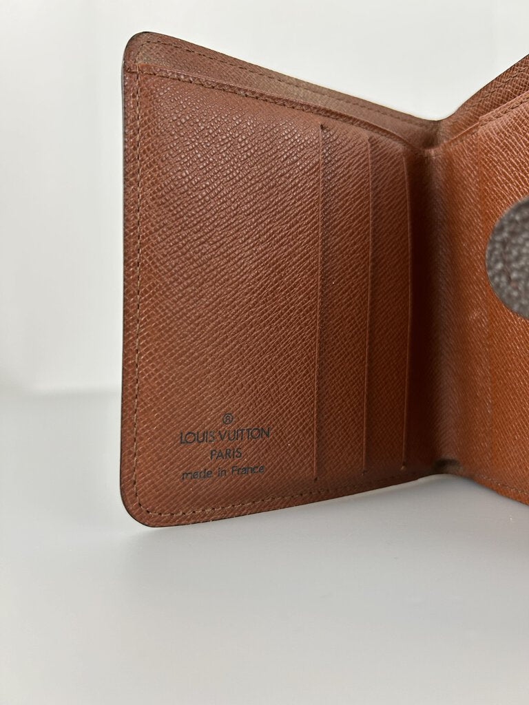 Louis Vuitton compact monogram wallet