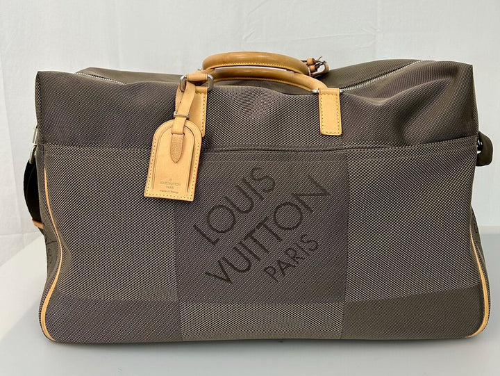 Louis Vuitton Terre Damier Geant Souverain travel duffle