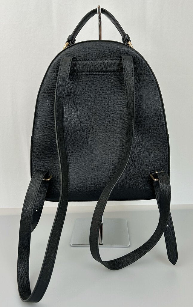 Coach leather/mono structured backpack