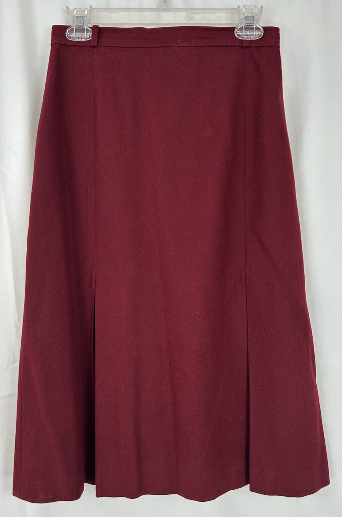 Bernard Perre vintage midi wool skirt (S/M)