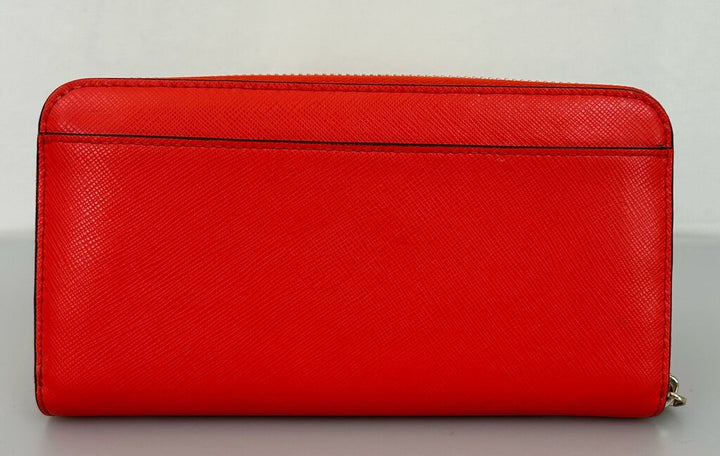 Kate Spade large saffiano zip-round wallet