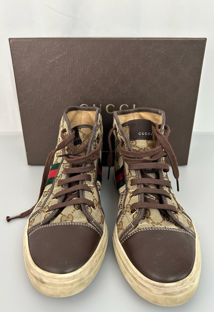 Gucci MEN'S hightops w/box (size 10)