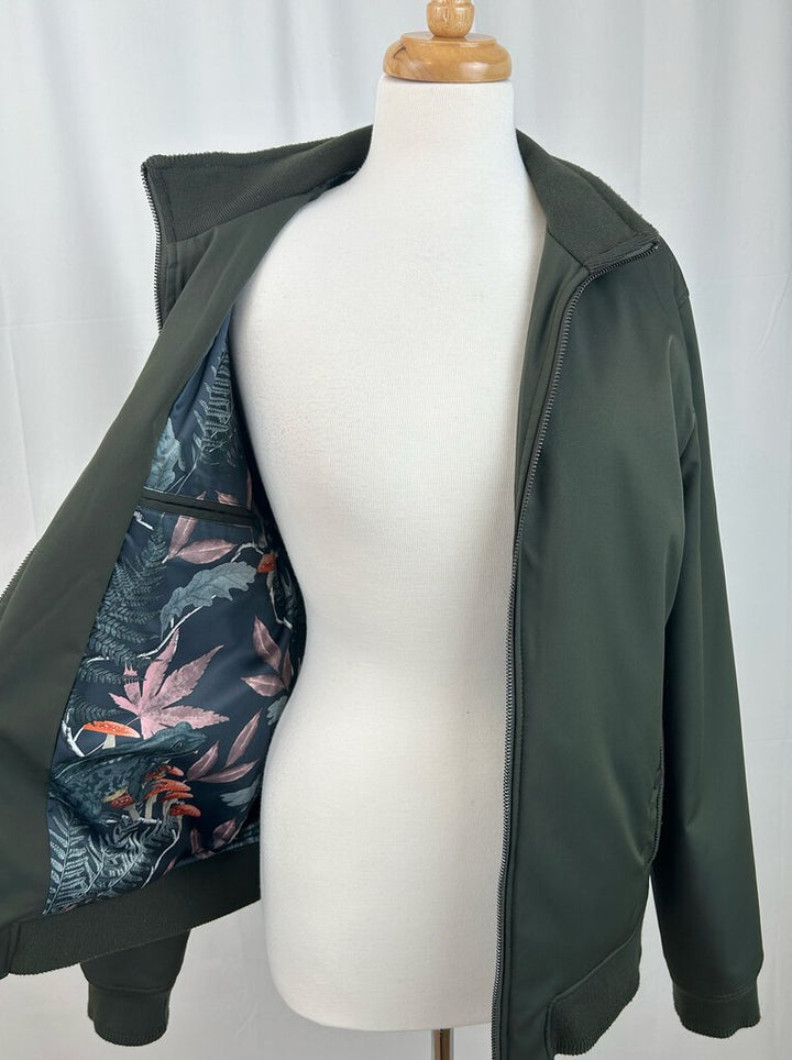 Ted Baker nylon bomber jacket (L)