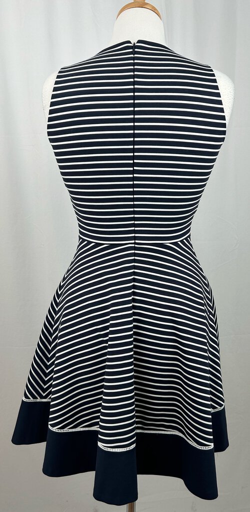 Kate Spade striped skater mini dress (size 0)