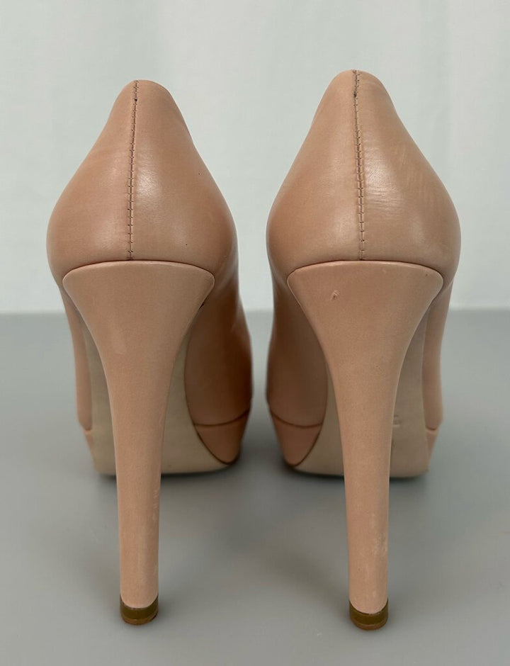 Miu Miu leather platform pump (size 38)