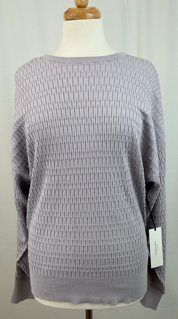 Paper Label NWT textured pullover (XL)