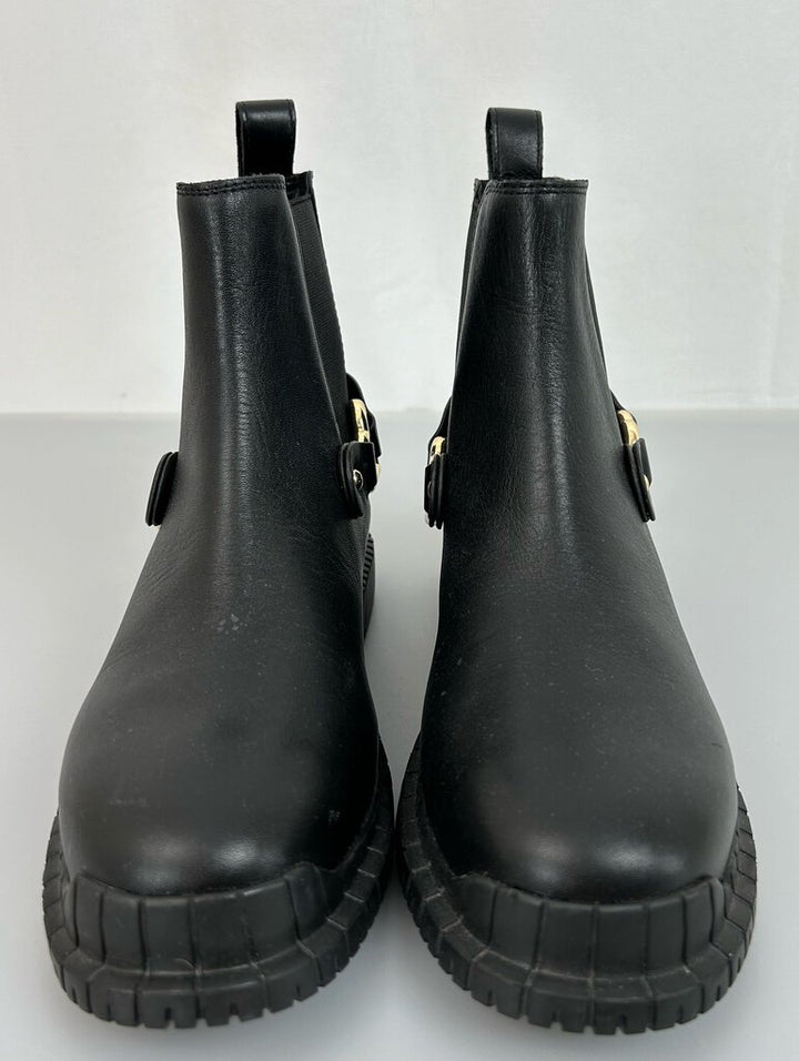 Love Moschino ankle moto chelsea boot (size 37)