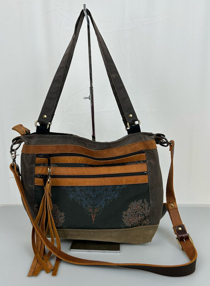 Ragmaw top handle large crossbody