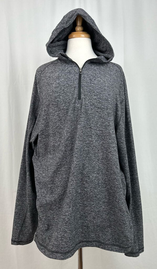 Lululemon MEN'S heathered 1/4 zip hoodie (L/XL)