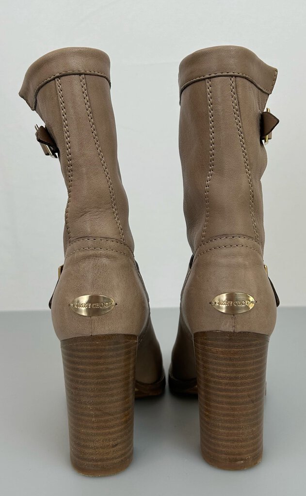 Jimmy Choo "Dart" moto heel boot (size 37)