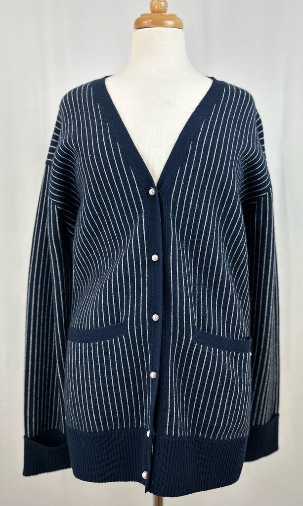 Opening Ceremony pinstripe cardigan (XS)