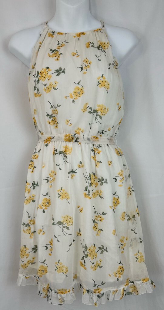 Abercrombie & Fitch floral high-neck dress (S)