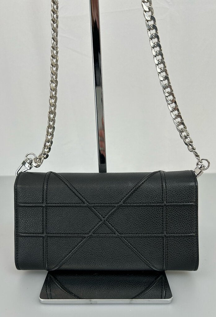 Dior Diorama calfskin wallet on chain