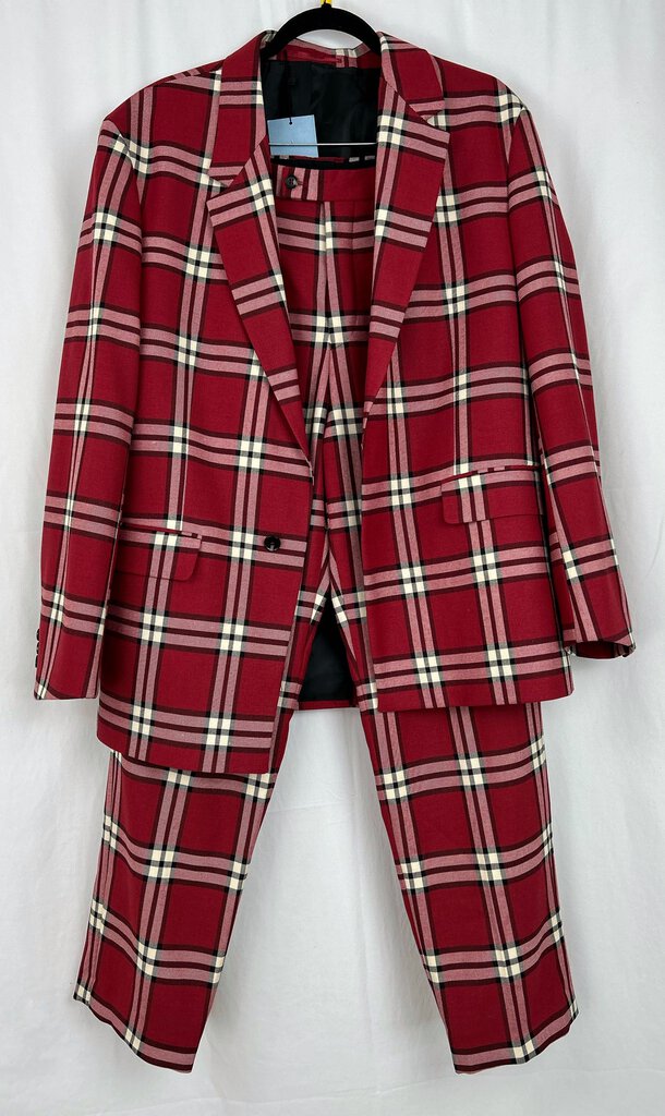 Viggo MEN'S NWT 2-PC plaid suit (M)