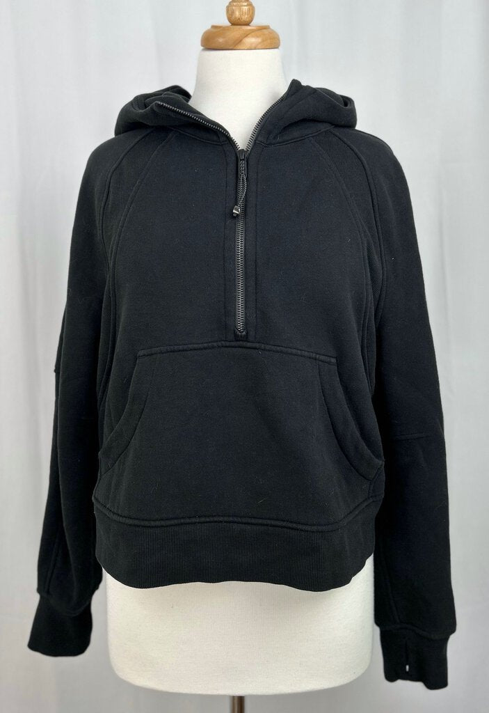 Lululemon oversized cropped 1/2 zip scuba (M/L)