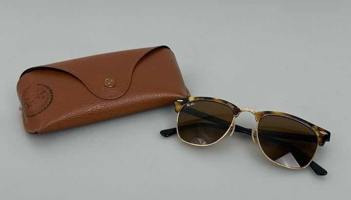 Ray Ban clubmaster tortoiseshell sunglasses