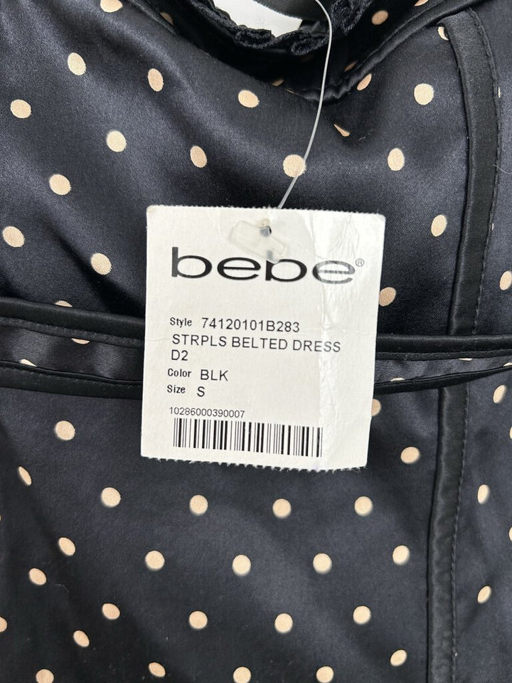 bebe NWT silky babydoll dress (S)