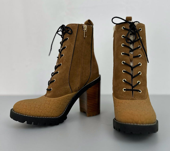 Coach "Haven" heeled boot (size 8)