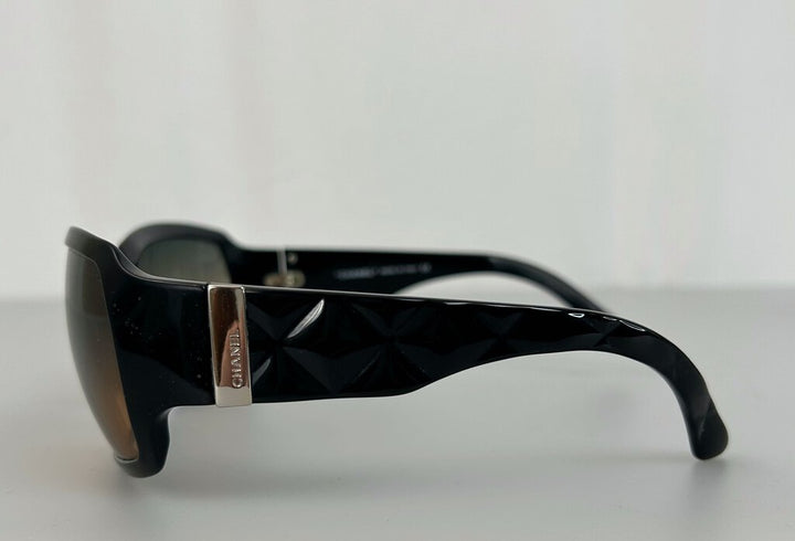 Chanel quilted acetate sunglasses