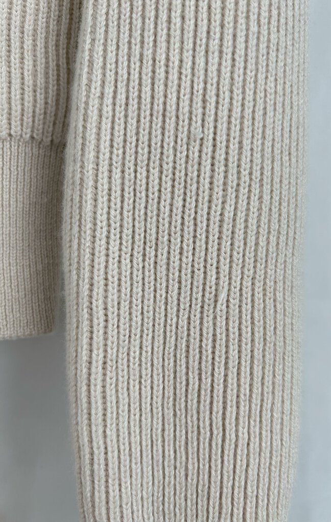 Sezane cotton/merino cardigan (S)